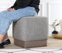 Atelier Del Sofa Puf Borgot - Mink